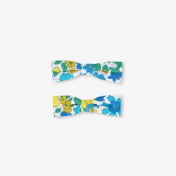 Girl hair clips duo in Liberty fabric