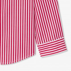 Children shirt in striped poplin