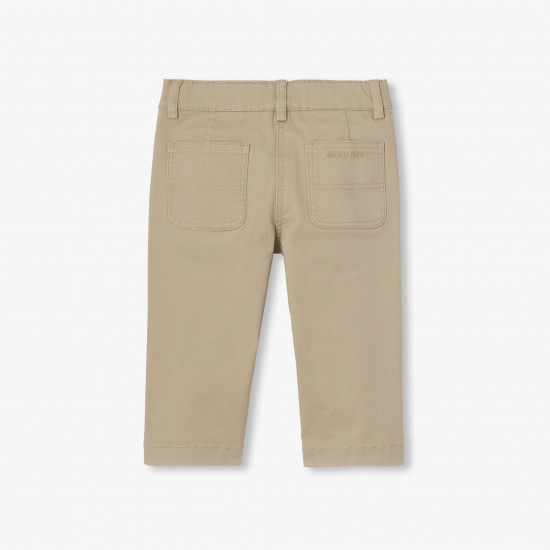 Baby boy pants in twill