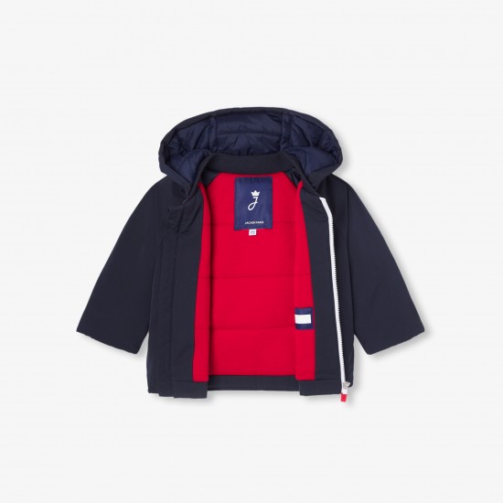Baby boy nylon windbreaker
