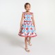 Girl dress in poplin