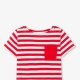 Baby boy short-sleeved Breton tee