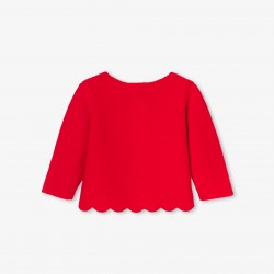 Baby girl cotton cardigan