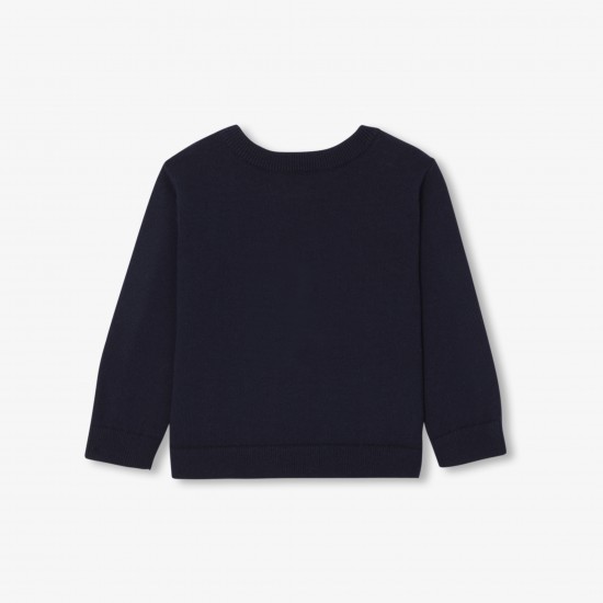 Baby boy cotton sweater