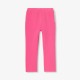Girl joggers in piqué knit