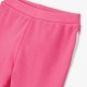 Girl joggers in piqué knit
