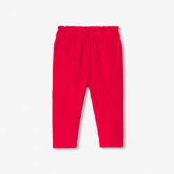 Baby girl pants in milleraies velvet