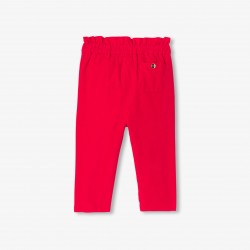 Baby girl pants in milleraies velvet