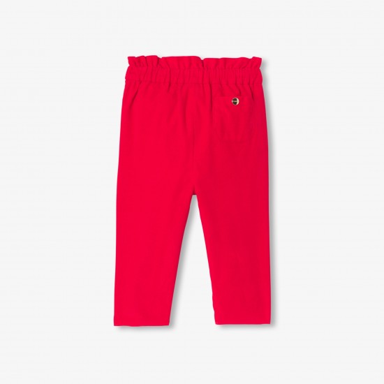 Baby girl pants in milleraies velvet
