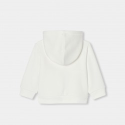 Baby boy fleece zip-up sweatshirt