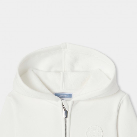 Baby boy fleece zip-up sweatshirt Baby boy fleece zip-up sweatshirt