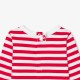 Baby girl Breton tee in thick jersey