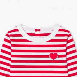 Girl jersey sailor tee