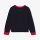 Girl jacquard flower sweater Girl jacquard flower sweater