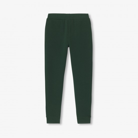 Boy double-sided piqué sweatpants suit