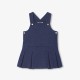 Baby girl denim jumper dress