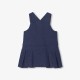 Baby girl denim jumper dress