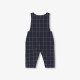 Baby boy checked  overalls