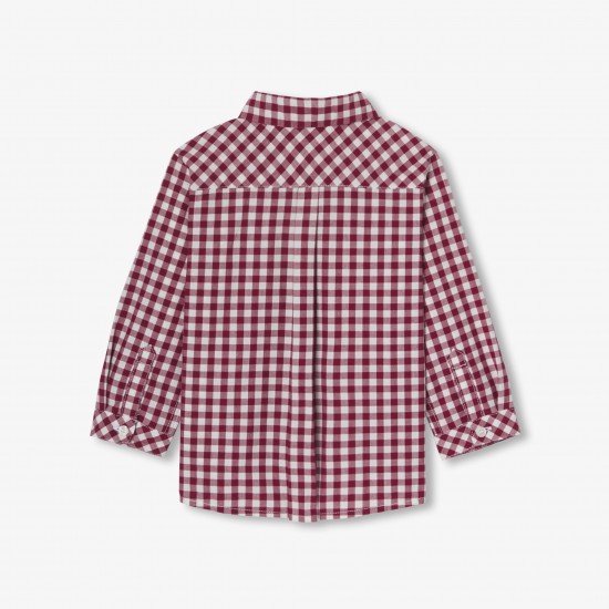 Baby boy gingham shirt