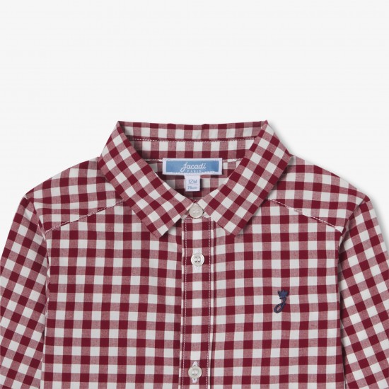 Baby boy gingham shirt