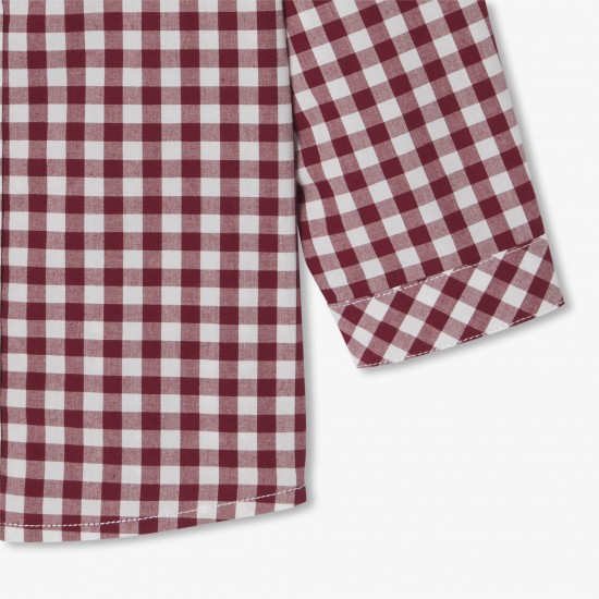 Baby boy gingham shirt