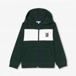 Boy zip-up sweatshirt