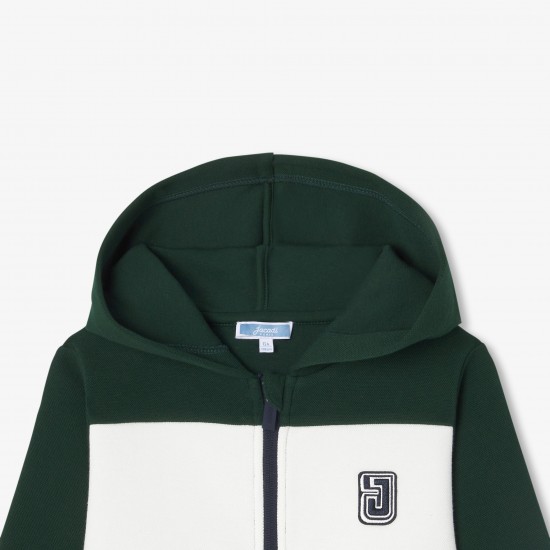 Boy zip-up sweatshirt