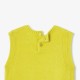 Baby girl sleeveless  jumper in wool and cashmere