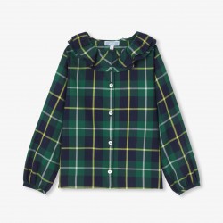 Girl tartan blouse