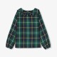 Girl tartan blouse