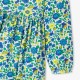 Girl dress in Liberty fabric velvet