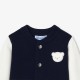 Baby boy Varsity-style  cardigan
