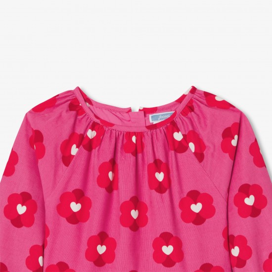 Girl dress in milleraies velvet 