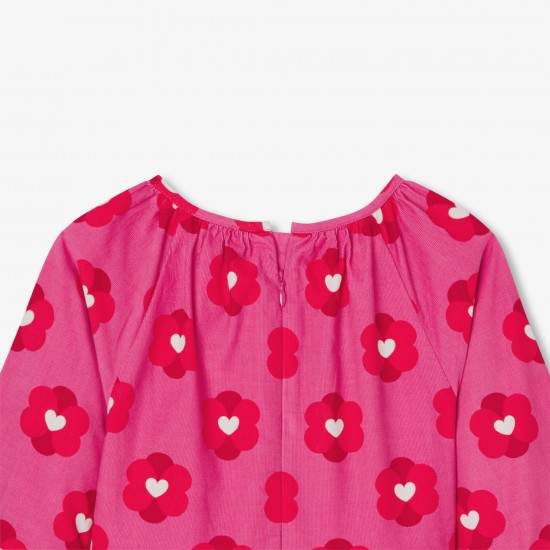 Girl dress in milleraies velvet 