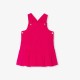 Baby girl velvet pinafore dress