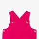 Baby girl velvet pinafore dress
