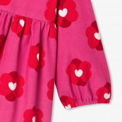 Baby girl dress in velvet milleraies