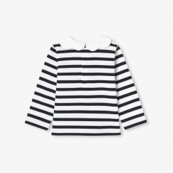 Baby girl Breton tee