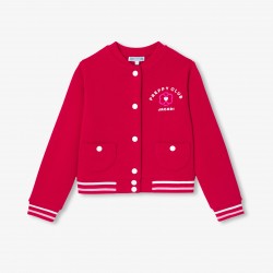 Girl fleece Varsity jacket