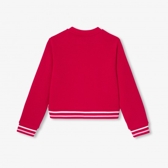 Girl fleece Varsity jacket