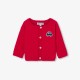 Baby boy cardigan in cotton jersey