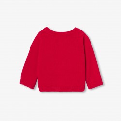 Baby boy cardigan in cotton jersey