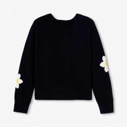 Girl sweater in wool majority 