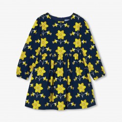 Girl dress in milleraies velvet 