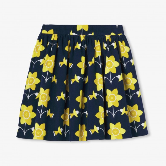 Girl milleraies velvet skirt 