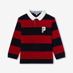 Boy rugby polo shirt