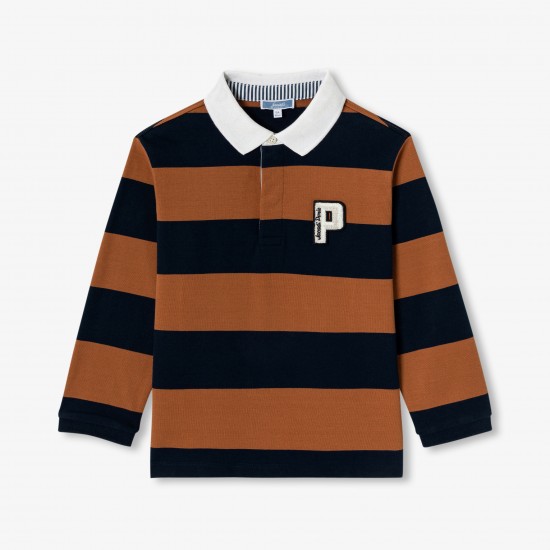 Boy rugby polo shirt