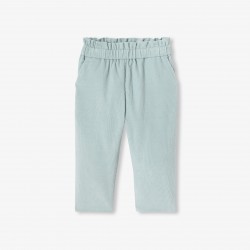 Baby girl velvet pants
