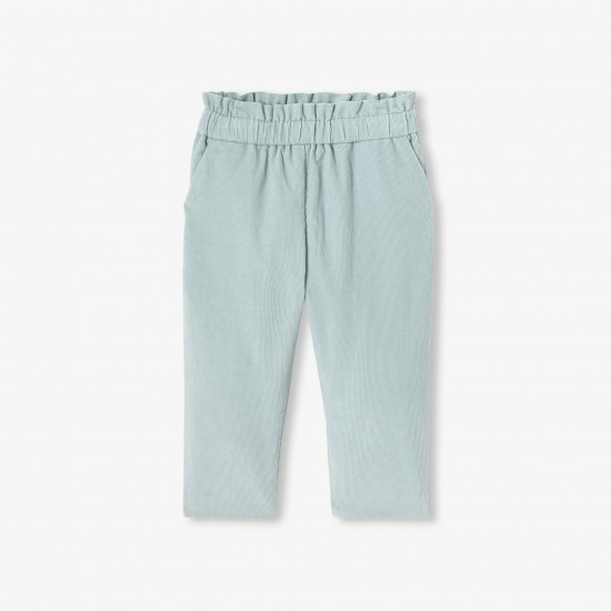 Baby girl velvet pants