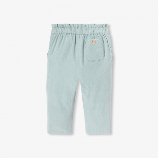 Baby girl velvet pants